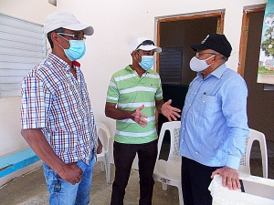 Productores cafe, Las Claras Hato Mayor