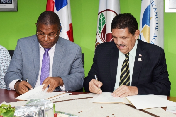 El ODAC y el INDOCAFE  firman acuerdo de colaboración