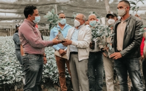 Director INDOCAFE realiza recorrido zona Norte y Sur del pa&iacute;s