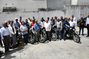 INDOCAFE entrega motocicletas A Oficinas Provinciales